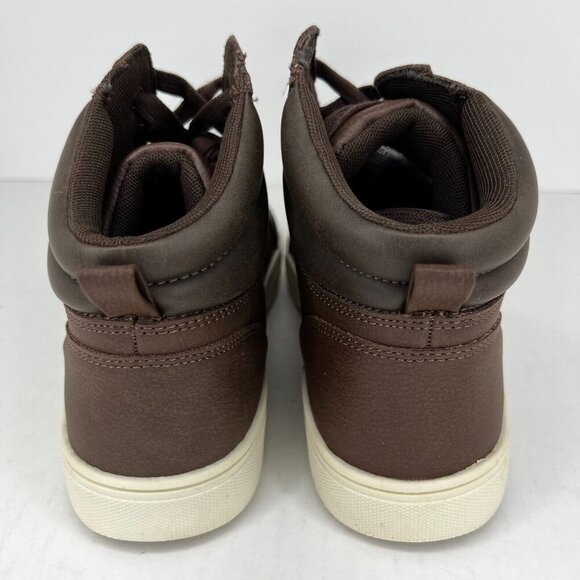 Goodfellow & Co Mens Brown Drew Lace Up Solid High Top Sneakers Size 8 Boots main image 8